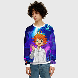 Свитшот мужской Обещанный Неверленд, цвет: 3D-белый — фото 2