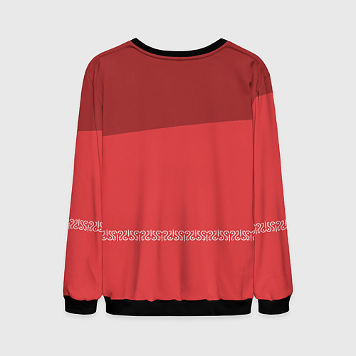 Мужской свитшот День России / 3D-Черный – фото 2