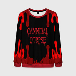 Свитшот мужской Cannibal Corpse, цвет: 3D-красный