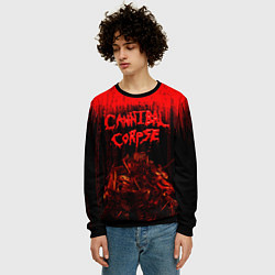 Свитшот мужской CANNIBAL CORPSE, цвет: 3D-черный — фото 2