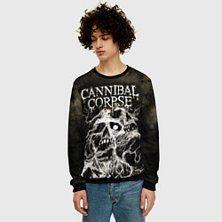 Свитшот мужской Cannibal Corpse, цвет: 3D-черный — фото 2
