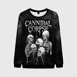 Свитшот мужской Cannibal Corpse, цвет: 3D-черный