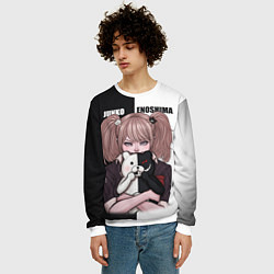 Свитшот мужской MONOKUMA JUNKO, цвет: 3D-белый — фото 2