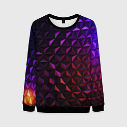 Мужской свитшот Неоновая Текстура