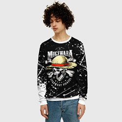 Свитшот мужской ONE PIECE ВАН ПИС, цвет: 3D-белый — фото 2