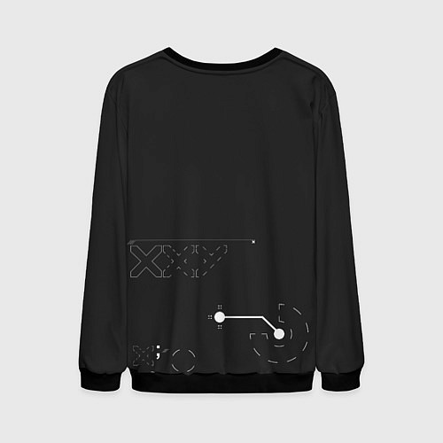 Мужской свитшот Desert Eagle: Printstream Graphite / 3D-Черный – фото 2