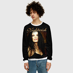 Свитшот мужской Nightwish, цвет: 3D-белый — фото 2
