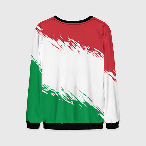 Мужской свитшот MADE IN ITALY / 3D-Черный – фото 2
