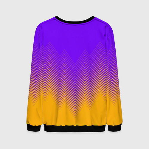 Мужской свитшот LOS ANGELES LAKERS ЛЕЙКЕРС / 3D-Черный – фото 2