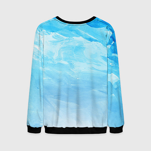 Мужской свитшот С 1 Мая! / 3D-Черный – фото 2