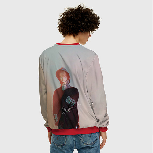 Мужской свитшот SODA LUV / 3D-Красный – фото 4