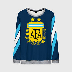 Свитшот мужской Сборная Аргентины, цвет: 3D-меланж
