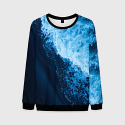 Свитшот мужской Море, цвет: 3D-черный