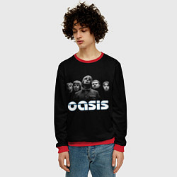 Свитшот мужской OASIS, цвет: 3D-красный — фото 2