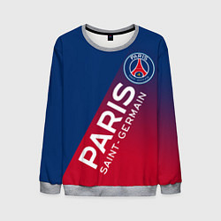 Свитшот мужской ФК ПСЖ PARIS SAINT GERMAIN, цвет: 3D-меланж