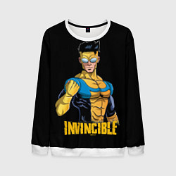 Свитшот мужской Mark Grayson Invincible, цвет: 3D-белый