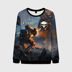 Мужской свитшот Battletech warrior