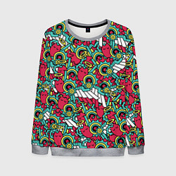 Мужской свитшот РЭКИ КЯН ПАТТЕРН SK8