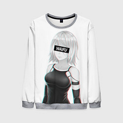 Свитшот мужской A2 WAIFU, цвет: 3D-меланж