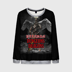 Свитшот мужской Dungeons & Dragons Паладин, цвет: 3D-меланж