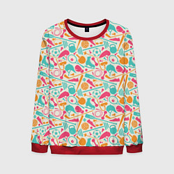 Свитшот мужской Спорт, цвет: 3D-красный