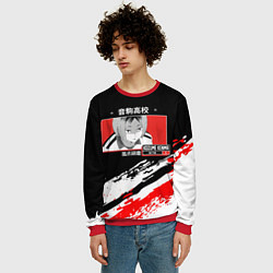 Свитшот мужской Кенма Козуме Haikyuu!!, цвет: 3D-красный — фото 2