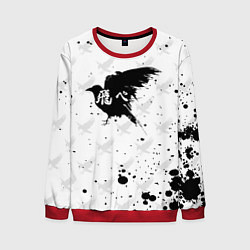 Мужской свитшот Лозунг Карасуно ворон Haikyu!!