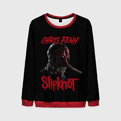 Свитшот мужской CHRIS FENH SLIPKNOT СЛИПКНОТ Z, цвет: 3D-красный