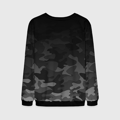 Мужской свитшот WAR THUNDER ВАР ТАНДЕР / 3D-Черный – фото 2