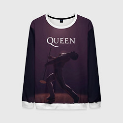 Свитшот мужской Freddie Mercury Queen Z, цвет: 3D-белый