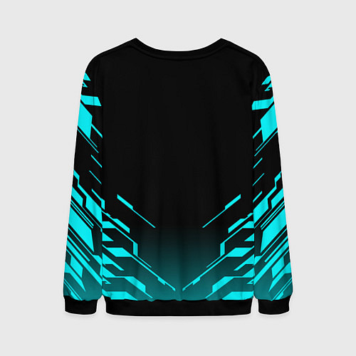 Мужской свитшот DEAD SPACE АЙЗЕК КЛАРК / 3D-Черный – фото 2