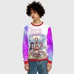 Свитшот мужской Doki Doki Доки Доки Z, цвет: 3D-красный — фото 2