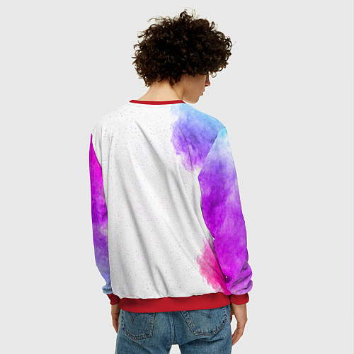 Мужской свитшот Doki Doki Доки Доки Z / 3D-Красный – фото 4