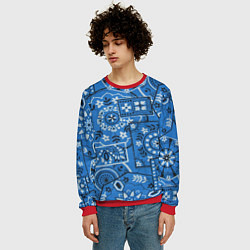 Свитшот мужской КРИПС CRIPS, цвет: 3D-красный — фото 2