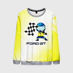 Свитшот мужской Ford - Racing, цвет: 3D-меланж