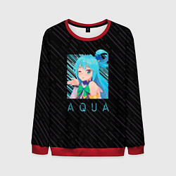 Мужской свитшот Аква Aqua Коносуба KonoSuba