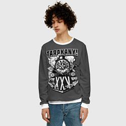 Свитшот мужской TARAKANY! ALIVE & KICKING XXV, цвет: 3D-белый — фото 2