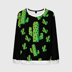 Мужской свитшот Cactus Time - Веселые кактусы
