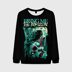 Свитшот мужской Bring Me the Horizon, цвет: 3D-черный