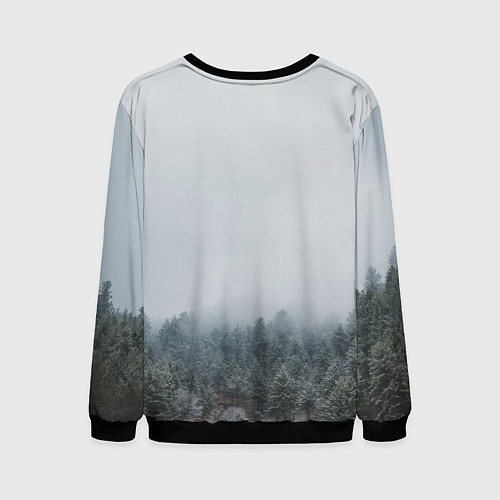 Мужской свитшот Иггдрасиль Yggdrasil Z / 3D-Черный – фото 2