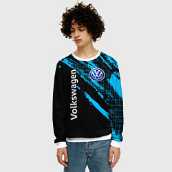Свитшот мужской Volkswagen Фольксваген, цвет: 3D-белый — фото 2