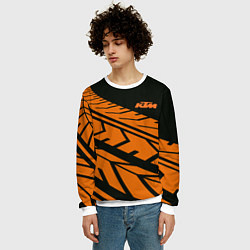 Свитшот мужской ORANGE KTM КТМ Z, цвет: 3D-белый — фото 2