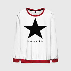 Свитшот мужской Blackstar - David Bowie, цвет: 3D-красный