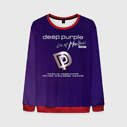 Свитшот мужской Deep Purple - Live at Montreux 1996, цвет: 3D-красный