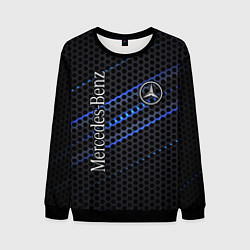 Свитшот мужской MERCEDES LOGO NEON, цвет: 3D-черный