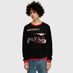 Свитшот мужской Ultra - Depeche Mode, цвет: 3D-красный — фото 2