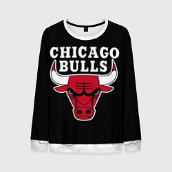 Свитшот мужской B C Chicago Bulls, цвет: 3D-белый