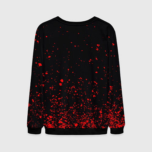 Мужской свитшот Мерседес 115 / 3D-Черный – фото 2