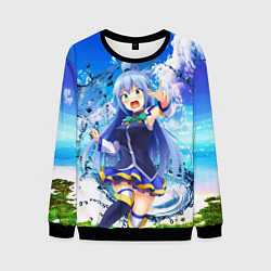 Свитшот мужской Aqua Beach, цвет: 3D-черный