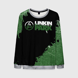Свитшот мужской Линкин Парк в стиле Гранж Linkin Park, цвет: 3D-меланж